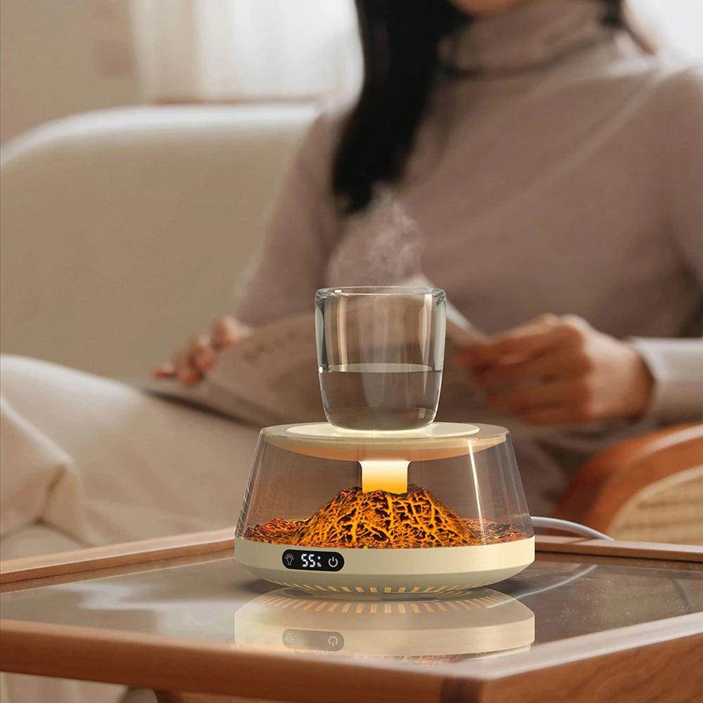 USB Thermostatic Heating Coaster with LED Lights - My Store