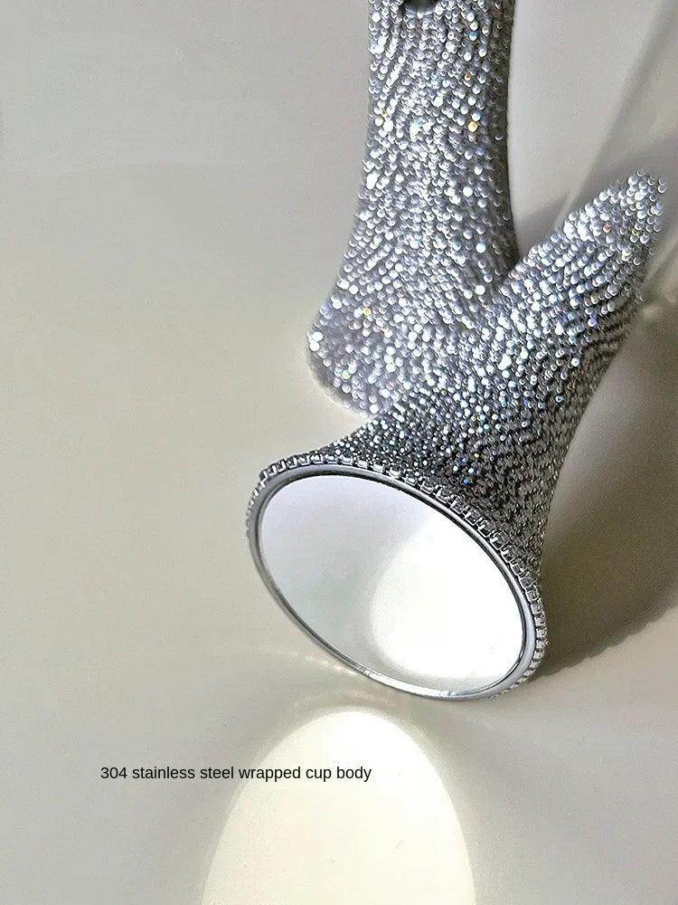 Diamond Crystal Champagne Glass - My Store