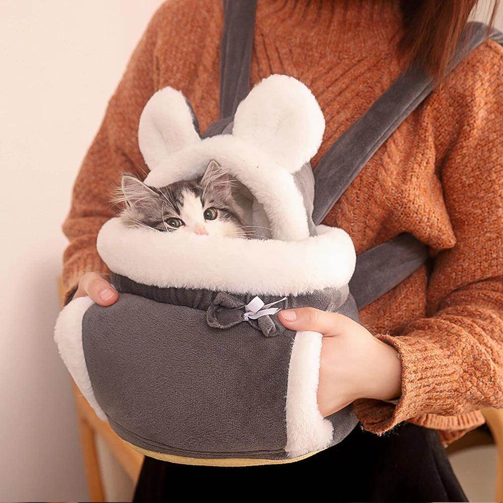 Winter Warm Cat Backpack Carrier - My Store