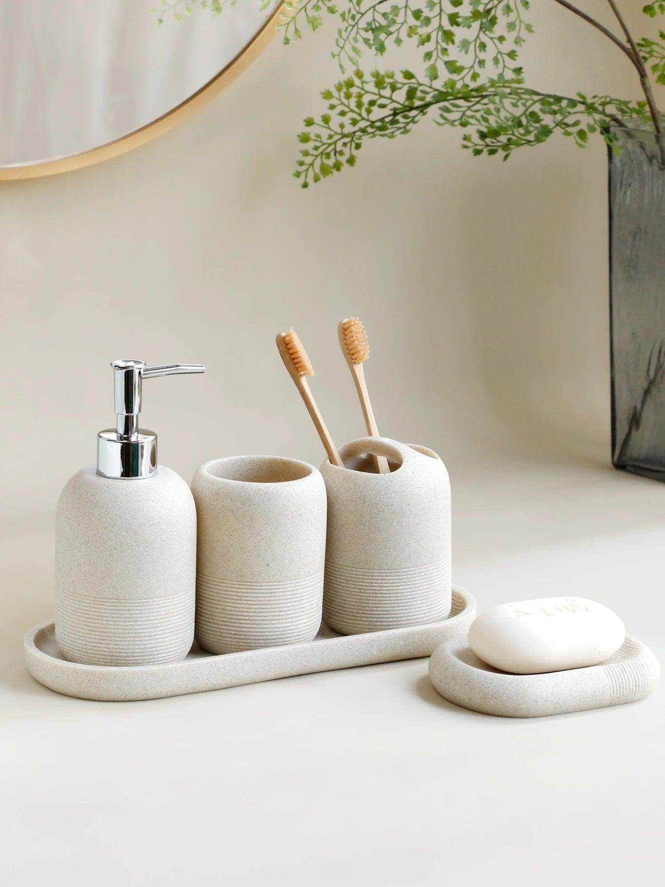 5-Piece Bathroom Accessories Set - My Store