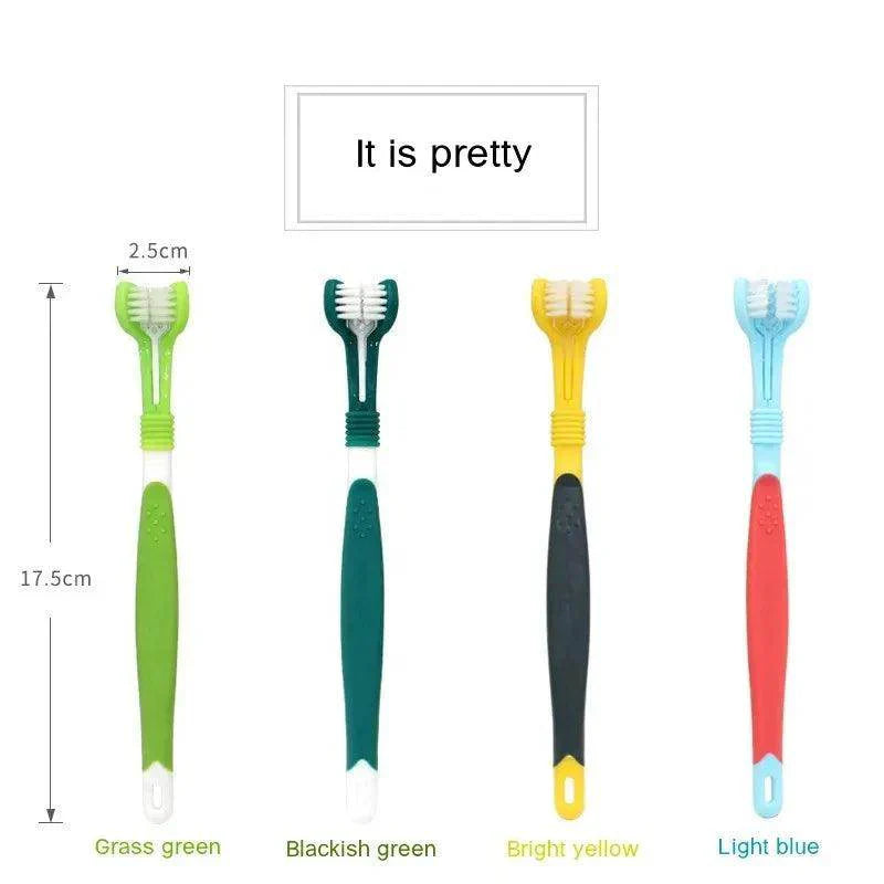 3-Sided Pet Toothbrush - My Store