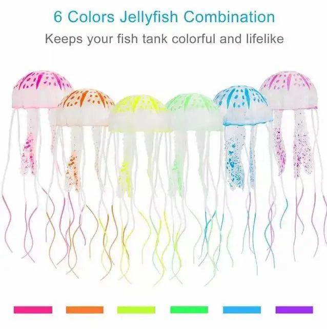 Artificial Luminous Jellyfish Aquarium Decoration - My Store