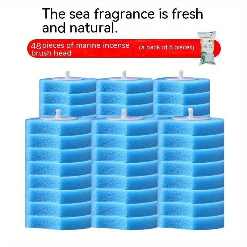 48-Piece Wall-Mounted Toilet Brush Set - My Store