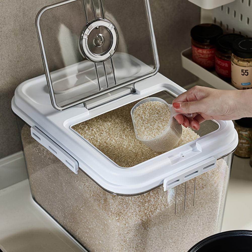 15kg Durable Plastic Airtight Rice Dispenser - My Store