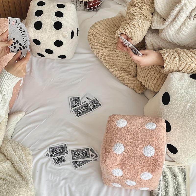 Soft Decorative Dice Throw Pillow - My Store