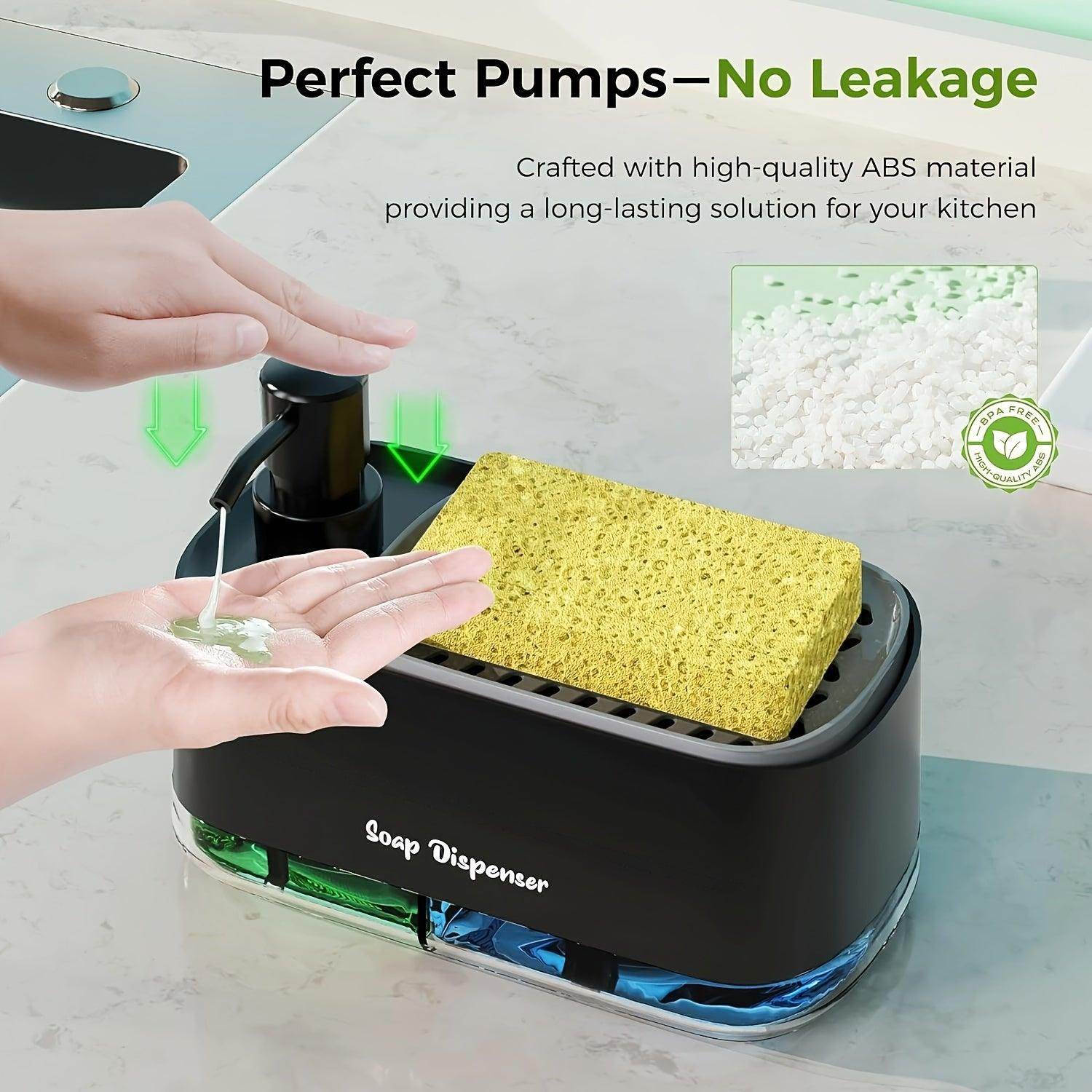 4-In-1 Deluxe Soap Dispenser Set - My Store