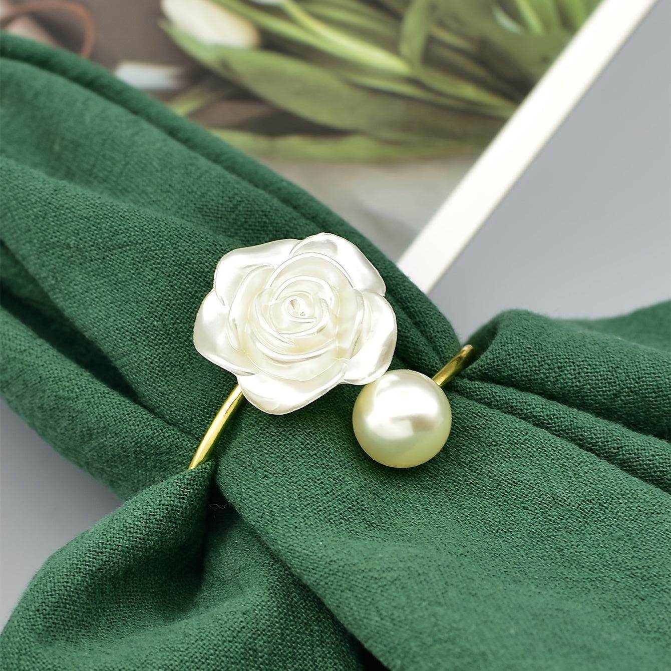Pearl Napkin Rings - My Store