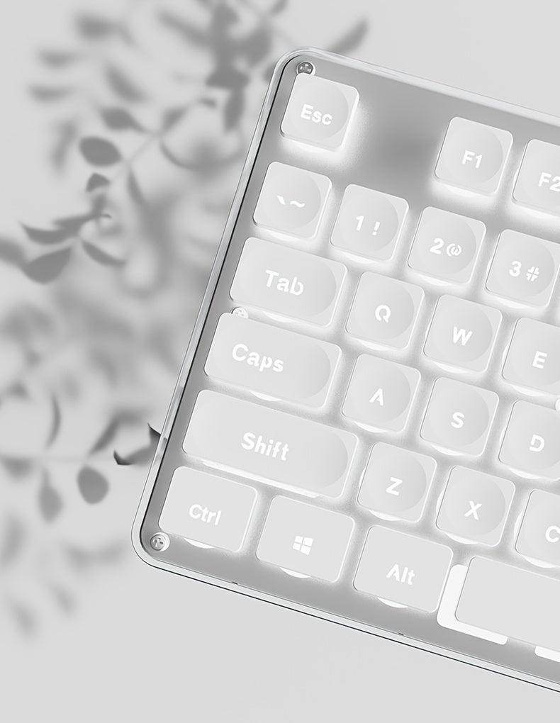 Silent LED-Backlit Ergonomic Gaming Keyboard - My Store