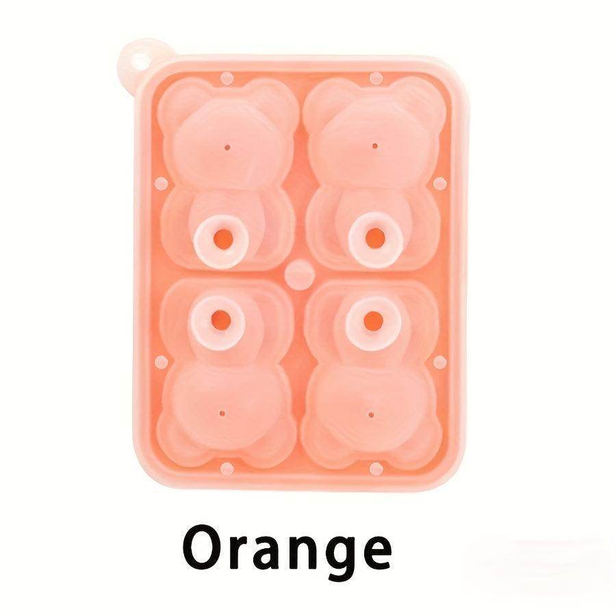 3D Teddy Bear Silicone Ice Cube Mold Tray - My Store