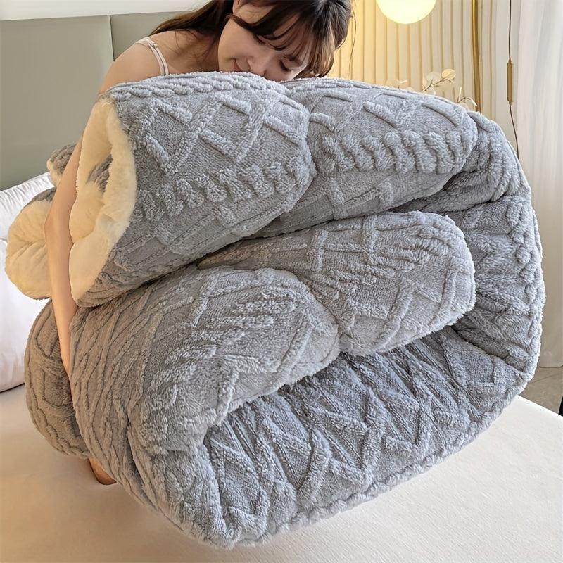 Thick Warm 1pc Luxury Taffeta Quilt - My Store