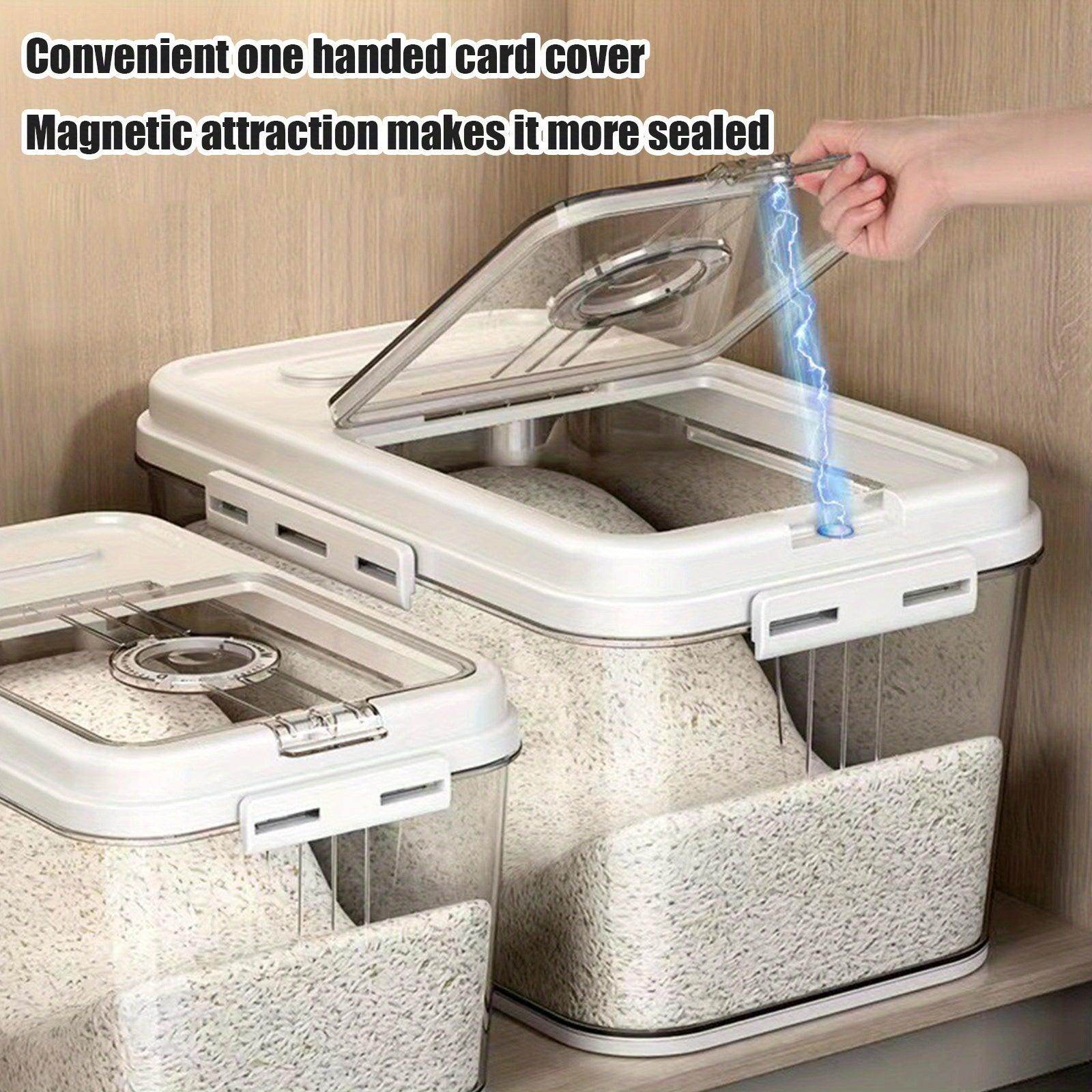 15kg Durable Plastic Airtight Rice Dispenser - My Store