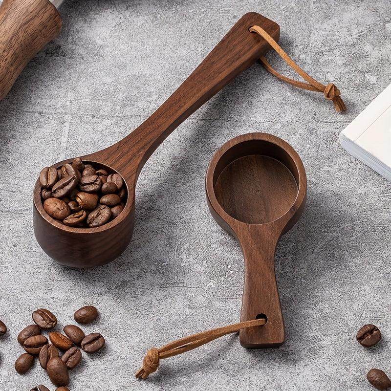 Black Walnut Coffee Scoop – Handcrafted 10g Measuring Spoon - My Store