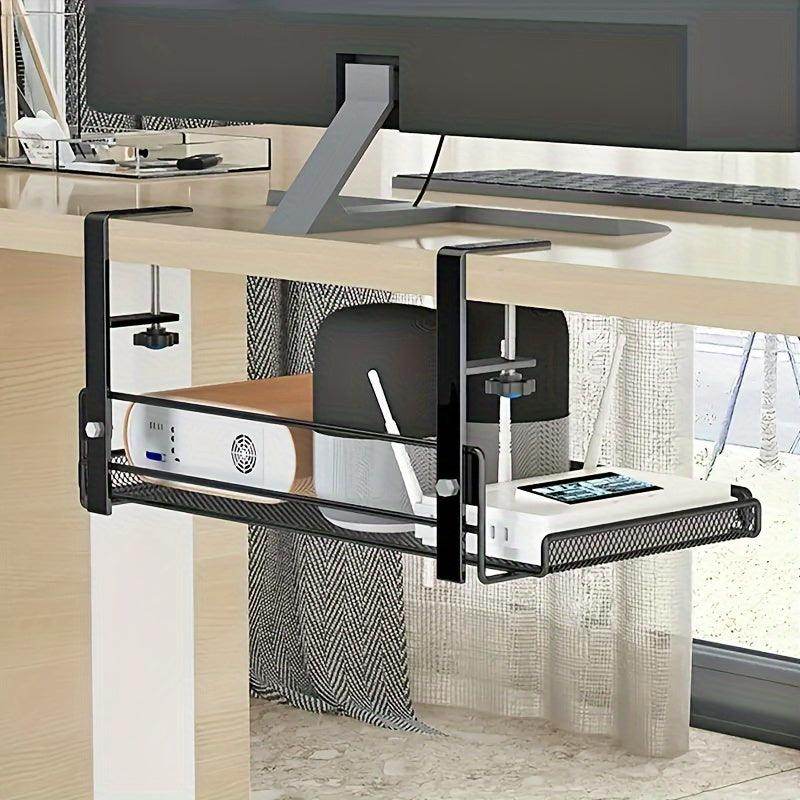 Adjustable Office Iron Desk Storage Rack - My Store