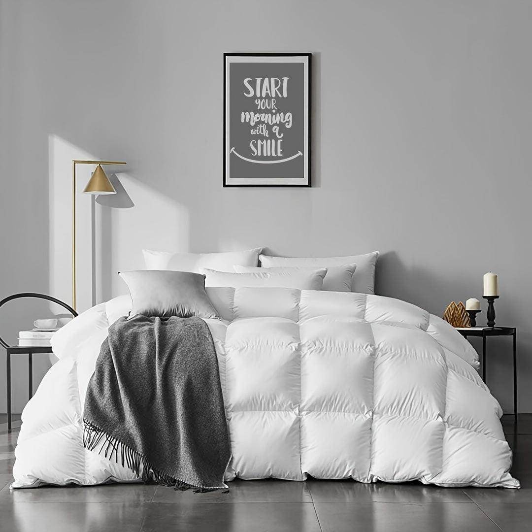 Luxury All-Season Quilted Comforter with Corner Tabs - My Store