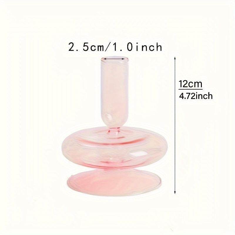 Romance Glass Candleholder - My Store