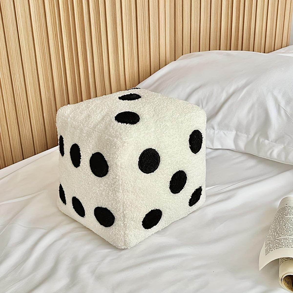 Soft Decorative Dice Throw Pillow - My Store