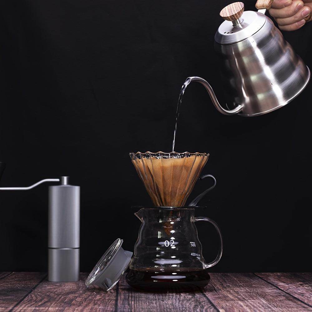 Glass Coffee Press & Pour Over Coffee Starter Set - My Store