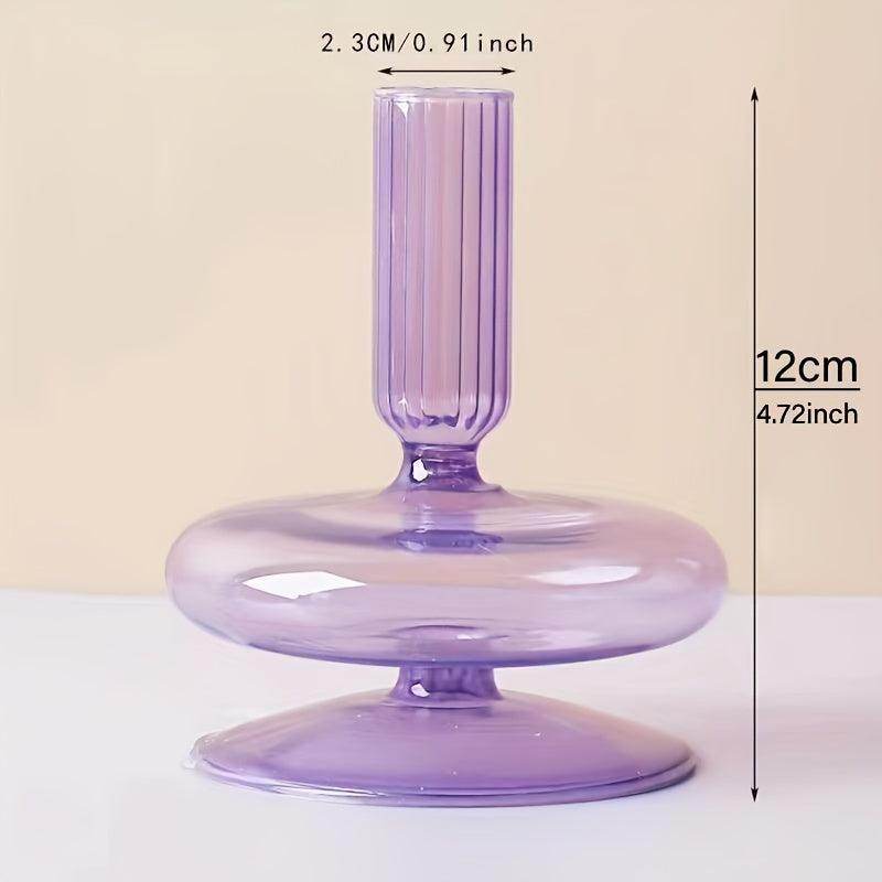 Romance Glass Candleholder - My Store