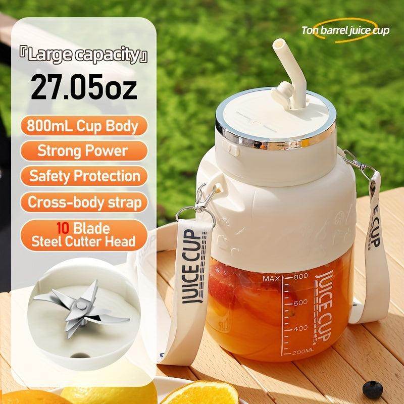 Portable USB Rechargeable Electric Juice Cup - 27oz Mini Blender - My Store
