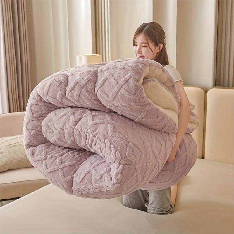 Thick Warm 1pc Luxury Taffeta Quilt - My Store