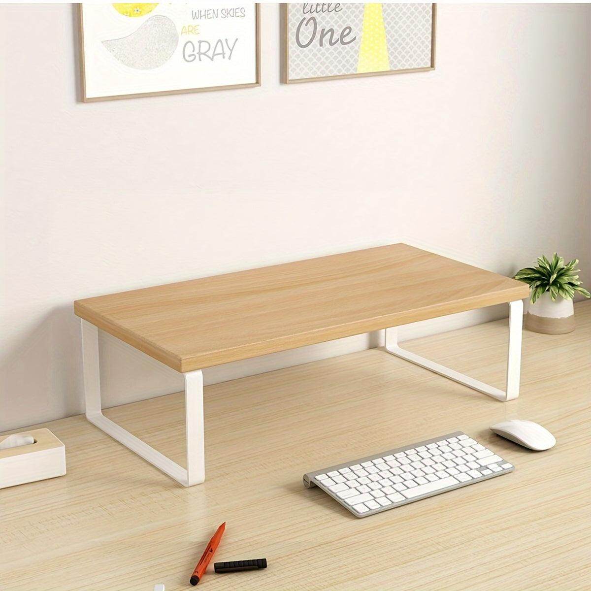 Wooden Laptop Monitor Stand - My Store