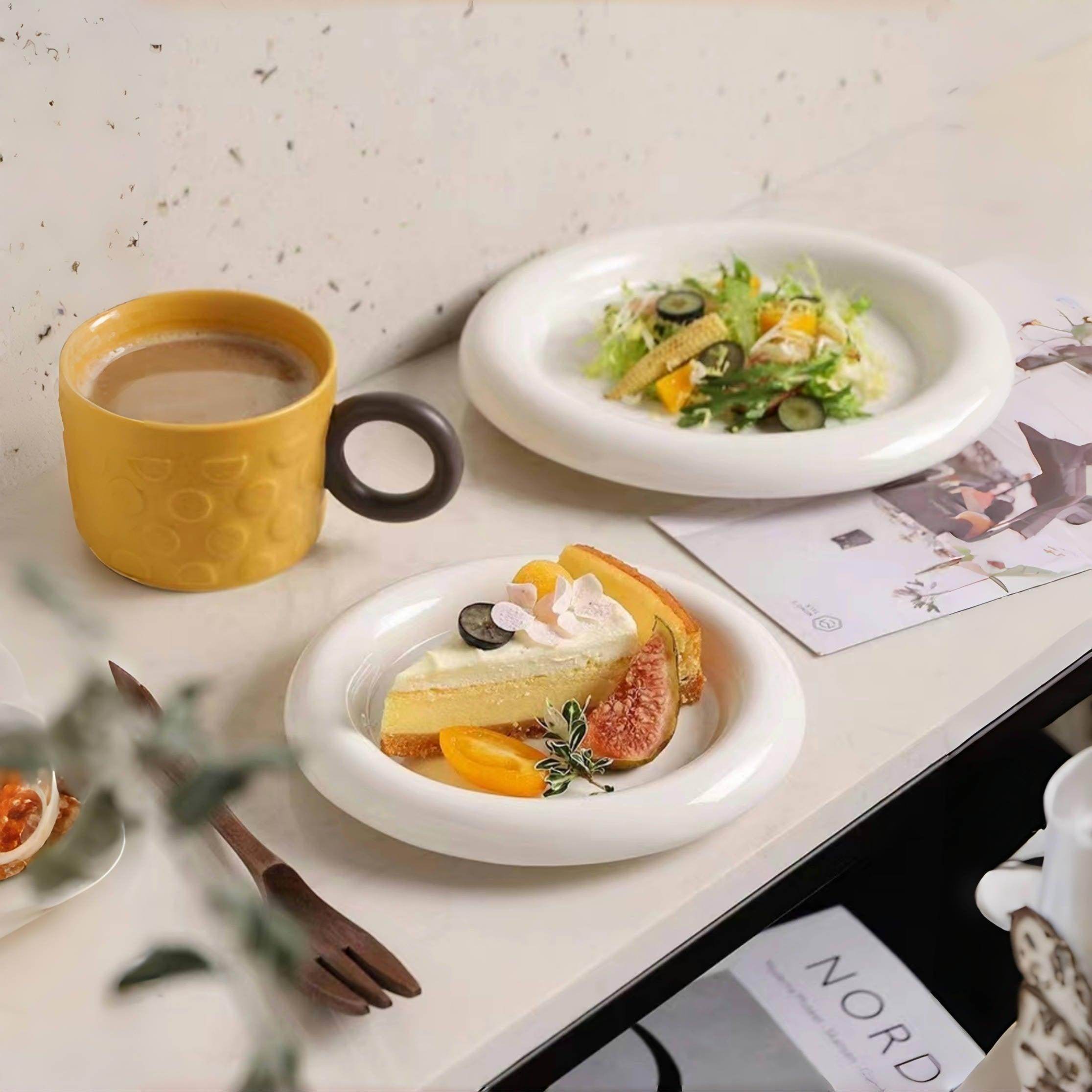 Durable Porcelain Dessert Plate - My Store