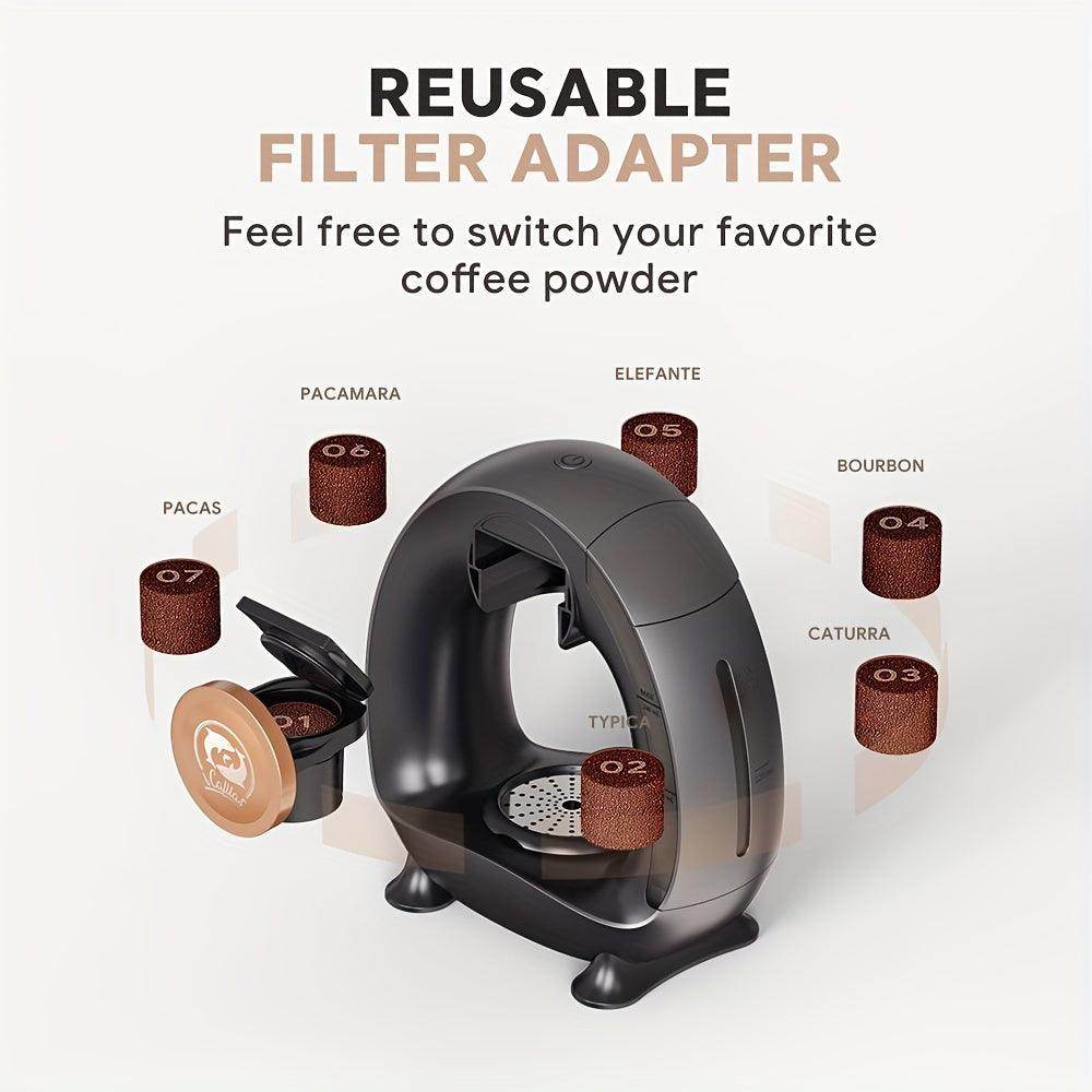 2-in-1 Single Serve Coffee Maker for K-Cups & Ground Coffee - My Store