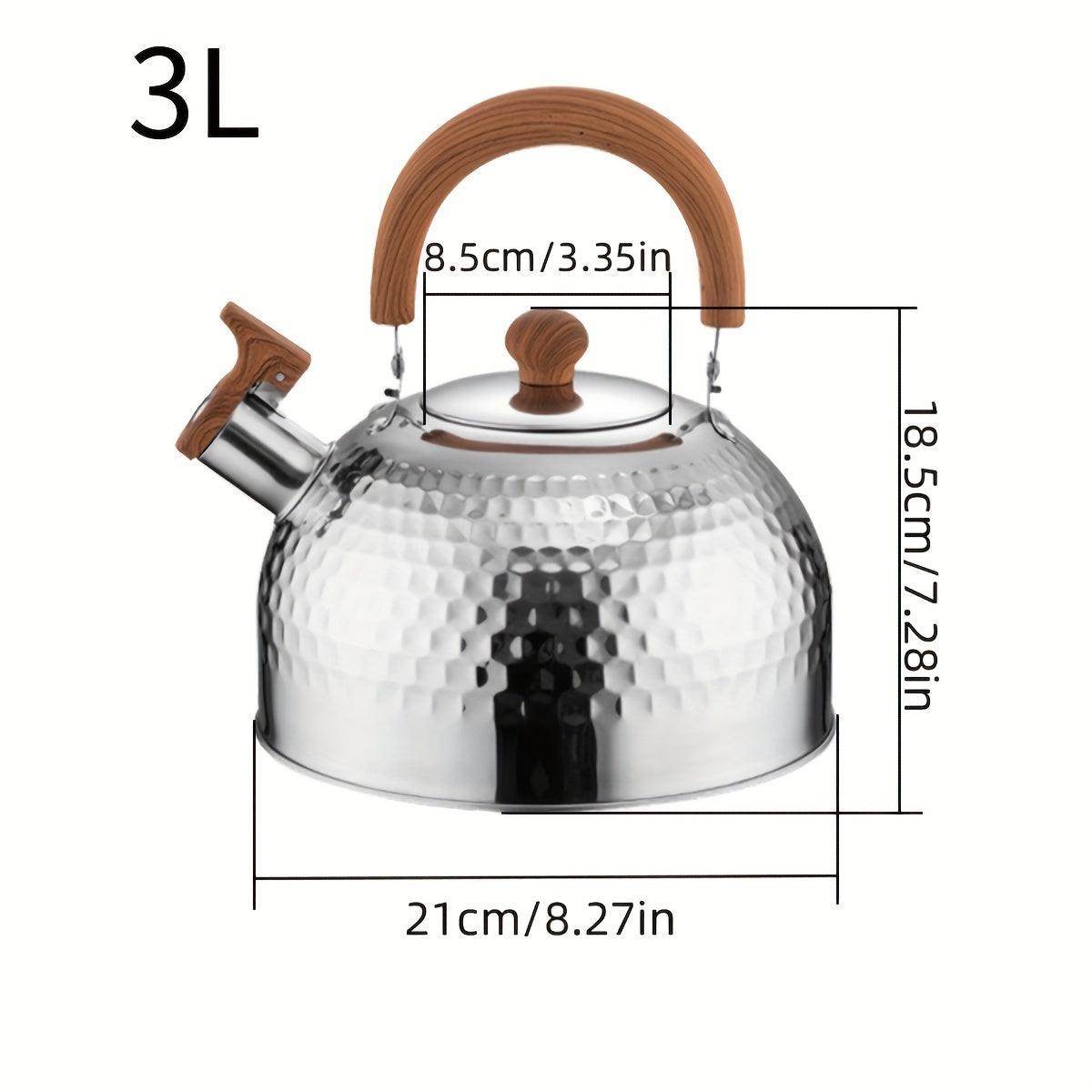 Stainless Steel Whistling Kettle - 2L Capacity - My Store