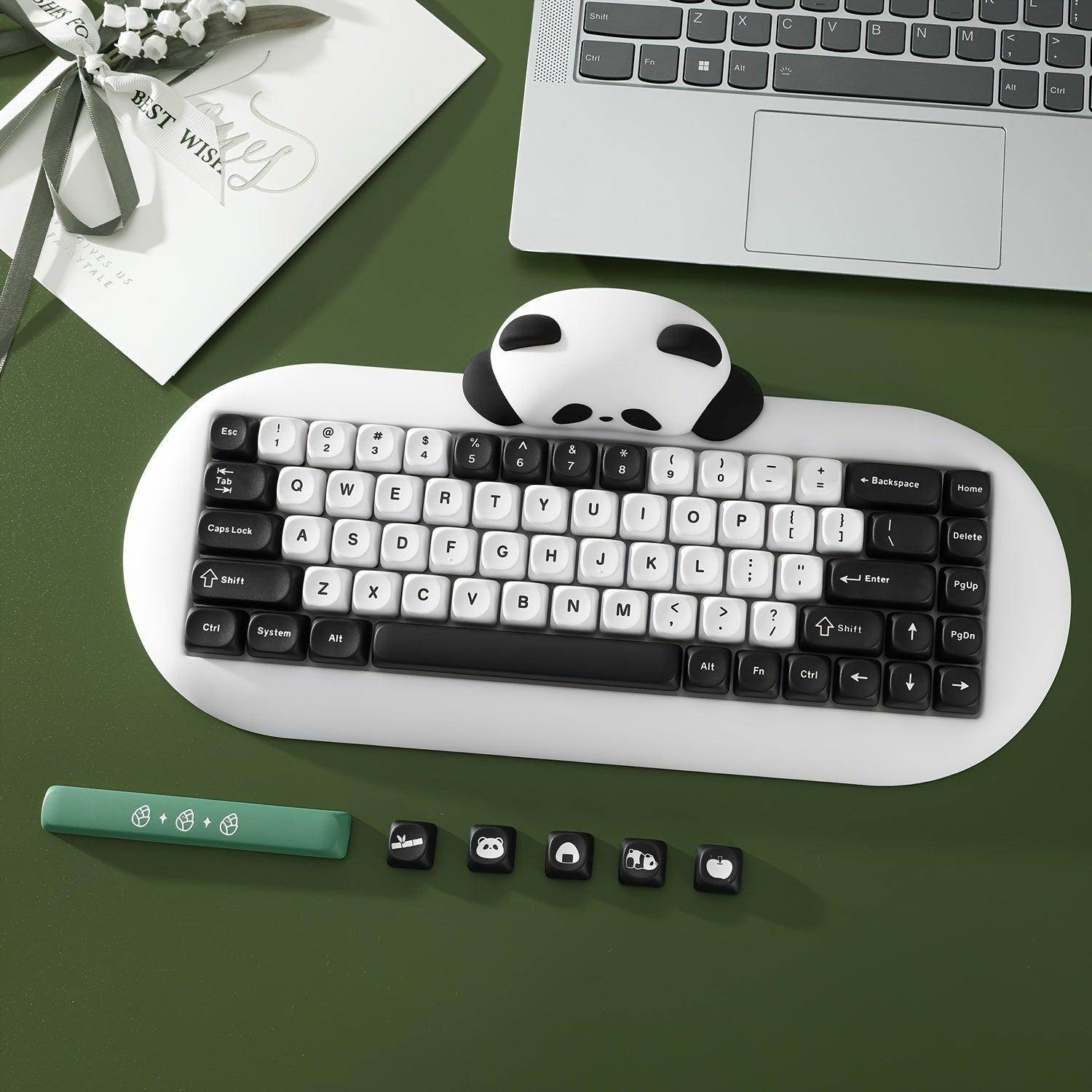 Panda White Wireless Mechanical Gaming Keyboard - My Store