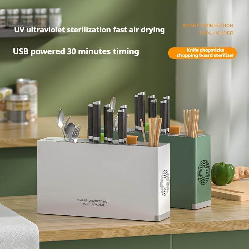 Smart Cutting Board and Knife Set with Stand - My Store