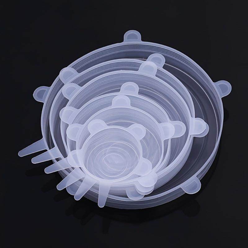 6pcs Reusable Silicone Stretch Lids - My Store