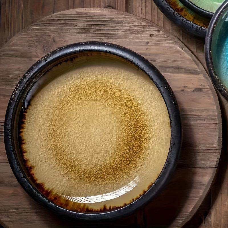 Creative Kiln Ice Glazed Porcelain Plates - My Store