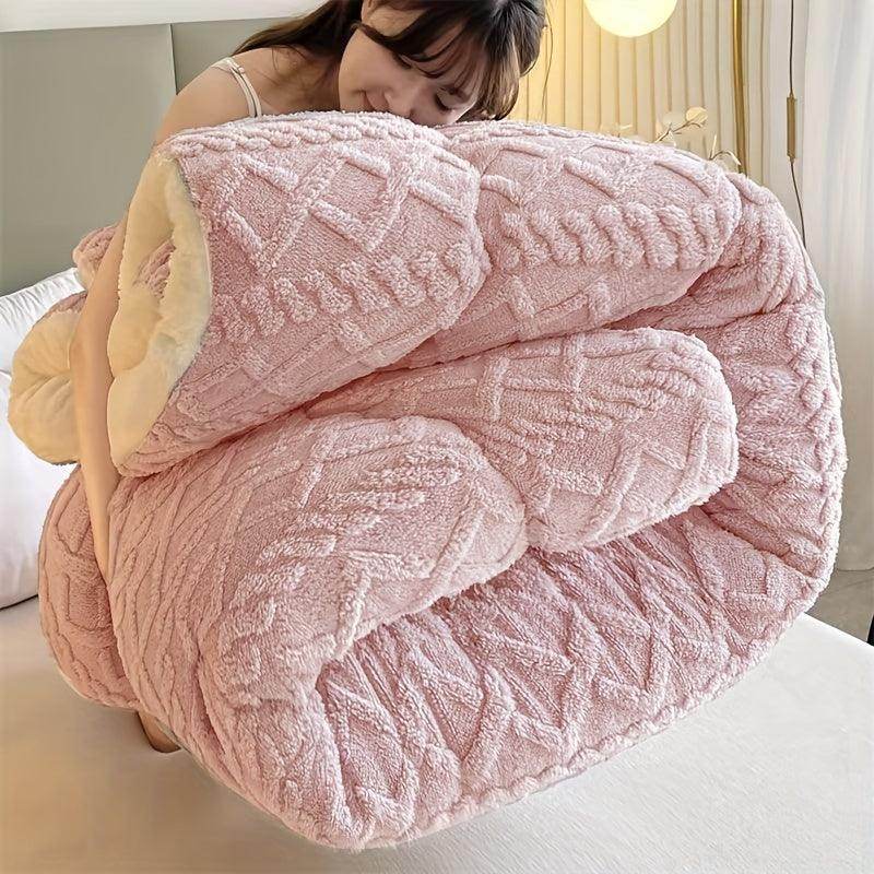 Thick Warm 1pc Luxury Taffeta Quilt - My Store