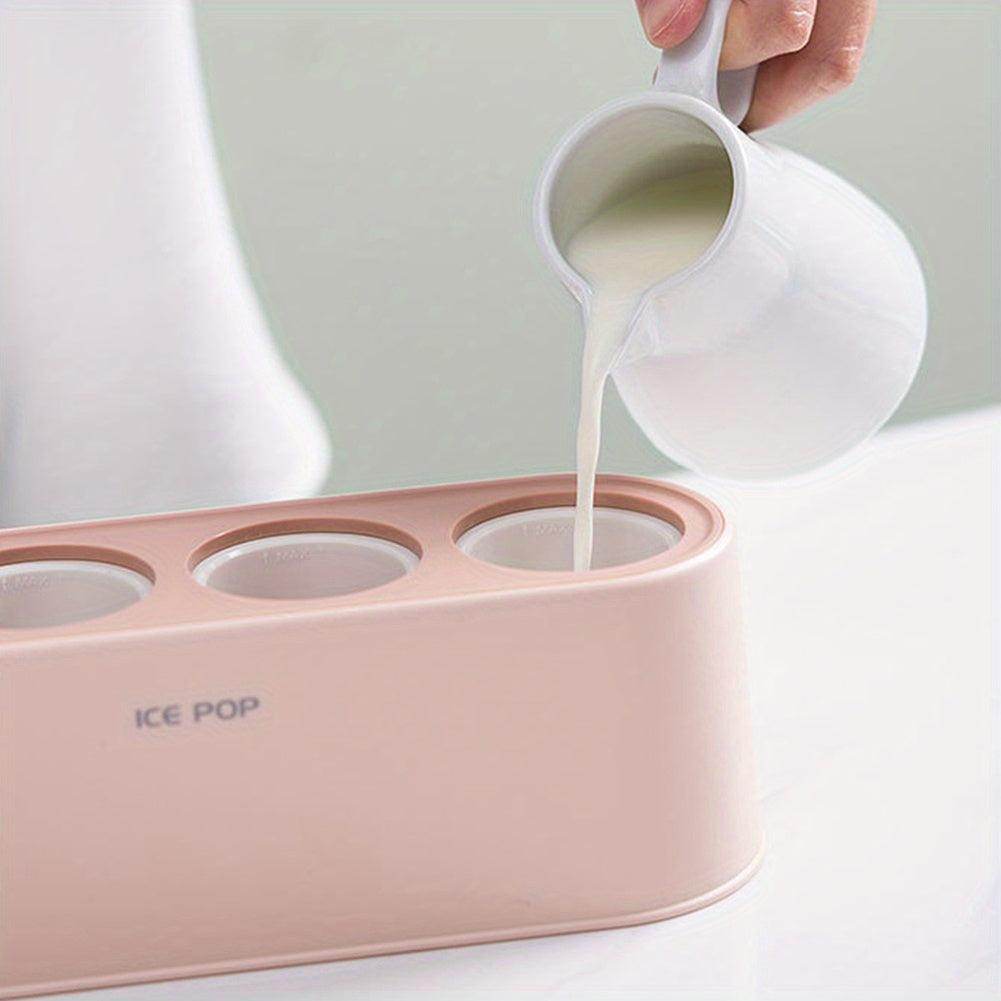 4-Slot Flexible Silicone Ice Lollipop Mold - My Store