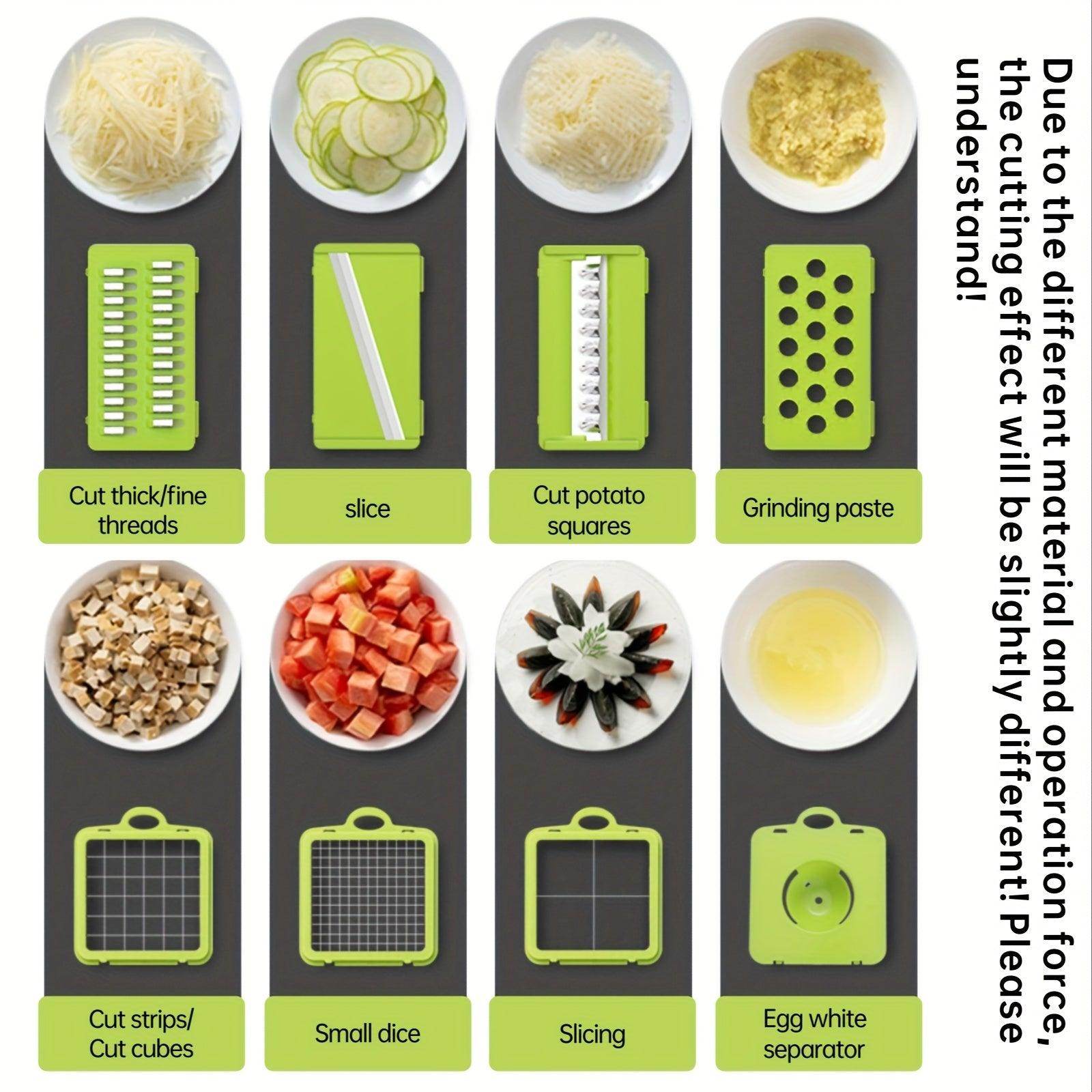 Vegetable Chopper & Grater with Container - My Store