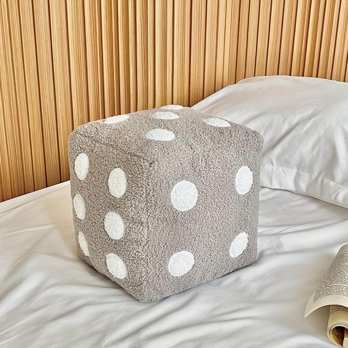 Soft Decorative Dice Throw Pillow - My Store