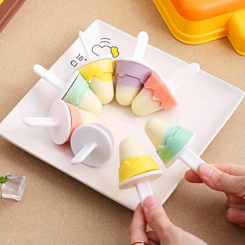Bear-Shaped Ice Pop Molds Set - My Store