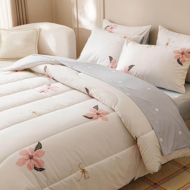 7pcs Fashion Freshness Nature Rural Flowers Quilt Set - My Store