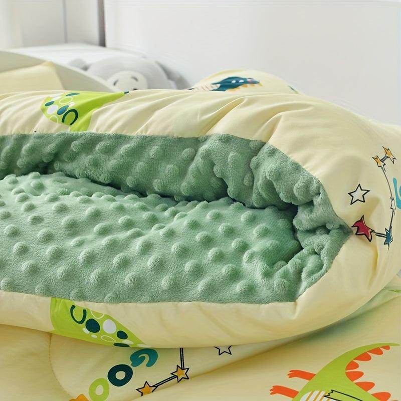 1pc Infants And Children's Comfort Bean Velvet Quilt - My Store