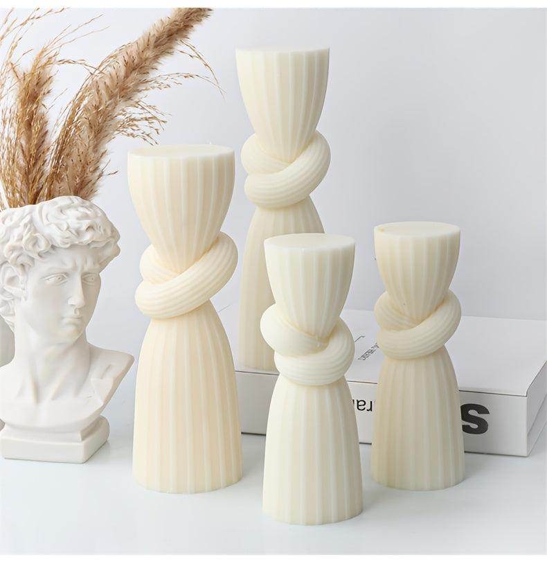 Rope Knot Smokeless Aromatherapy Candle - My Store