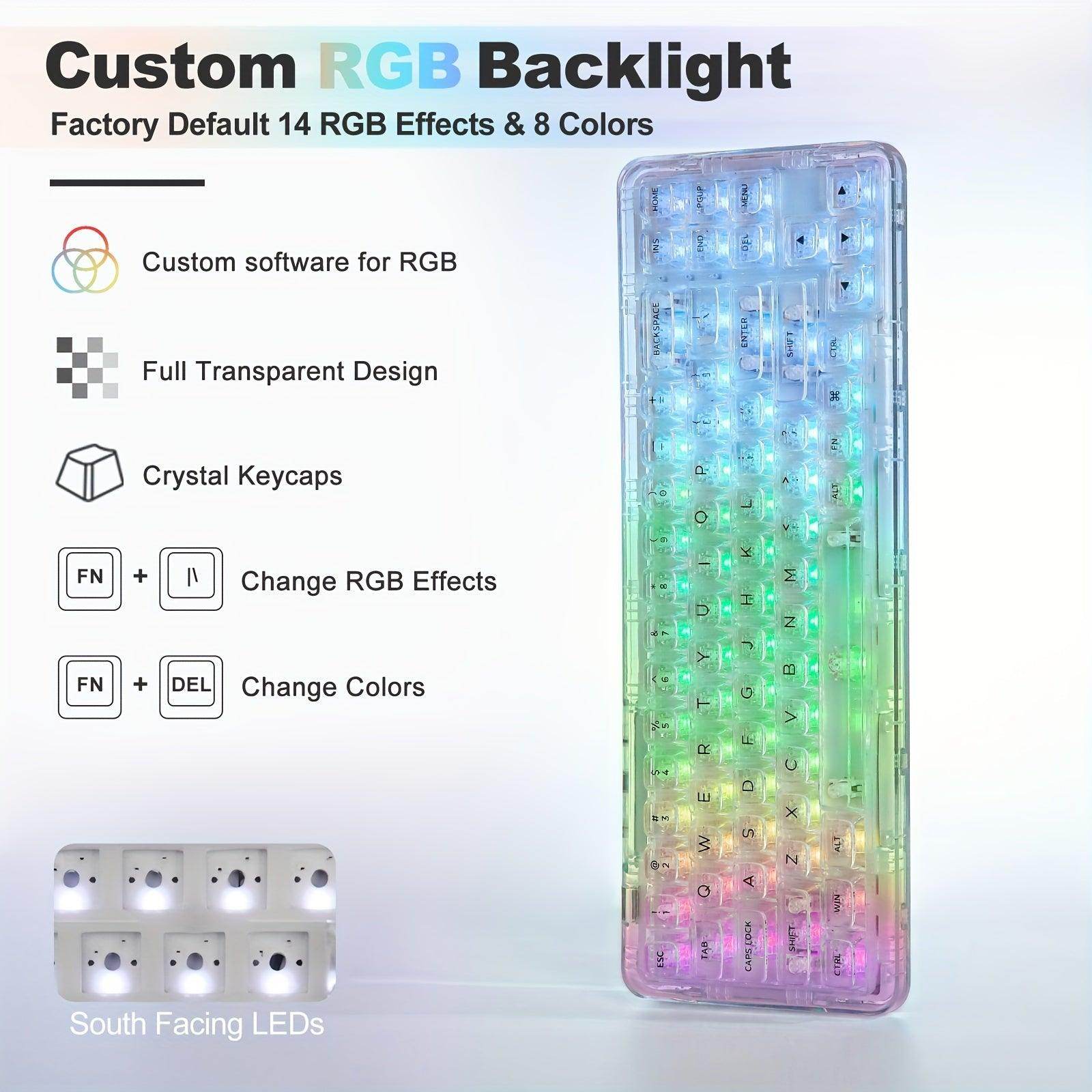 Transparent Mechanical Gaming Keyboard - My Store
