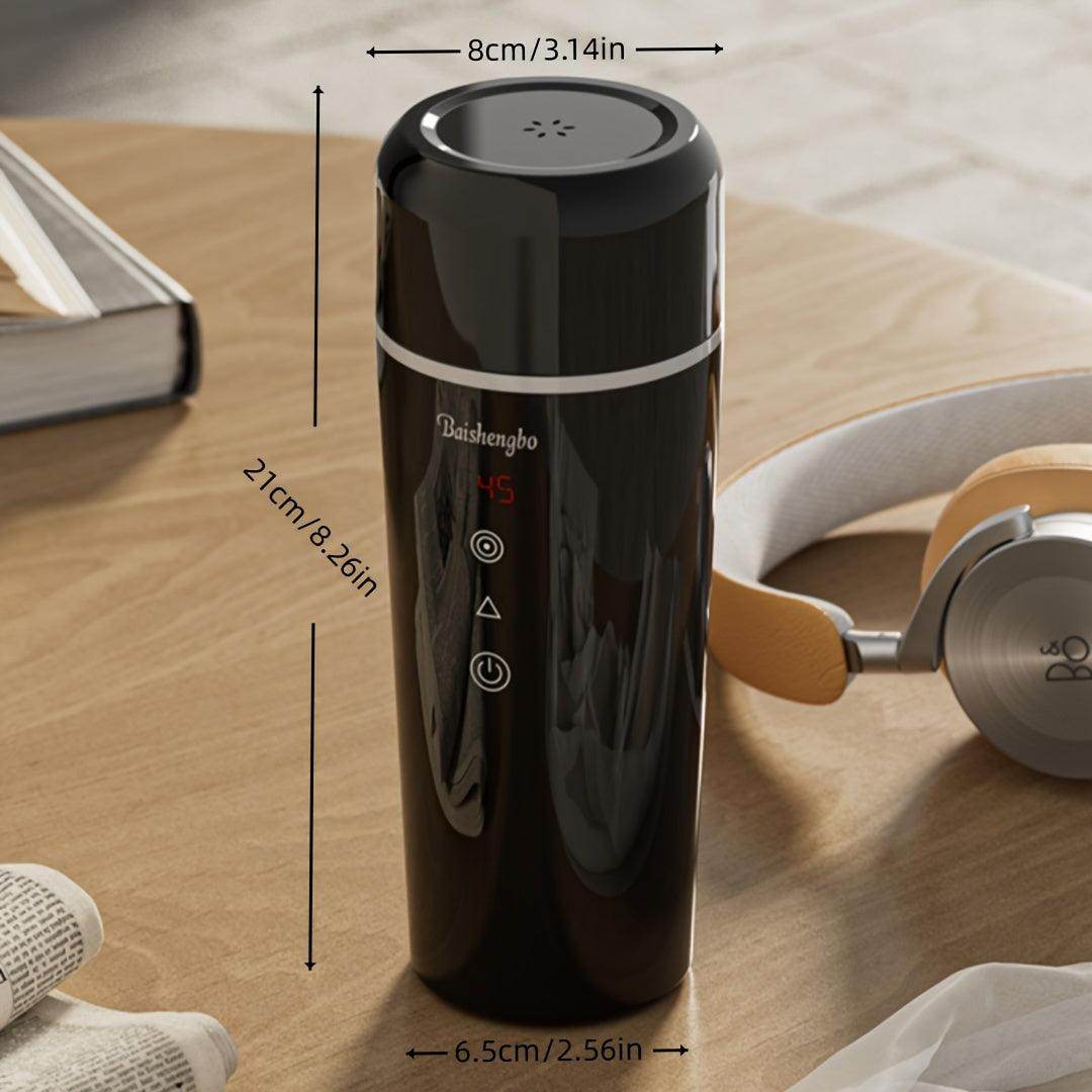 12V Portable Electric Kettle - 420ml Insulated Car Cup - My Store