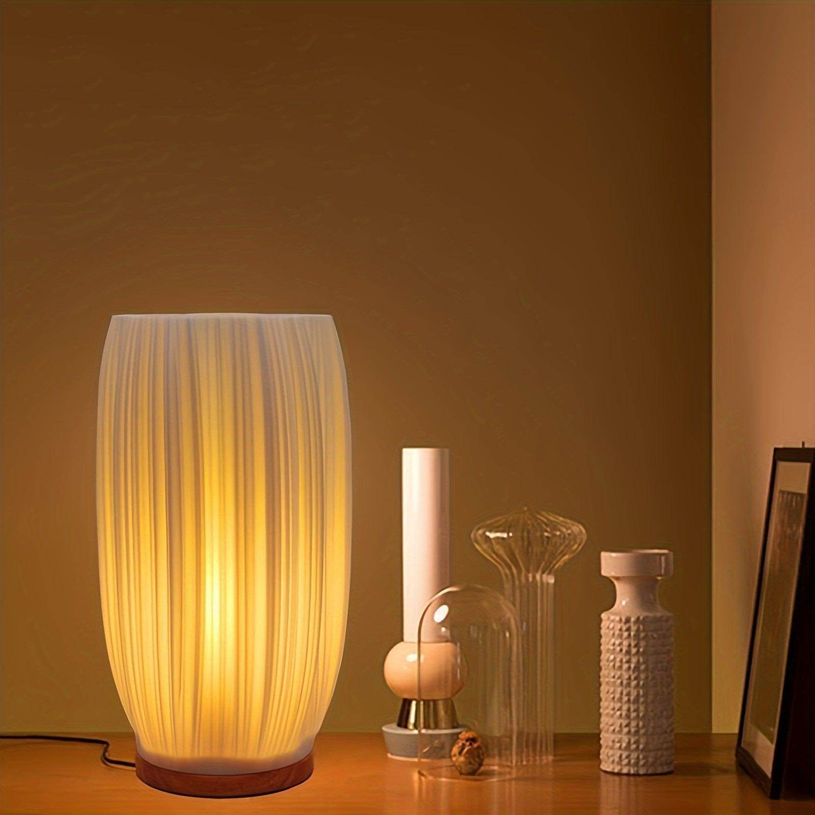 Modern LED Vase Table Lamp – USB Rechargeable & Dimmable - My Store