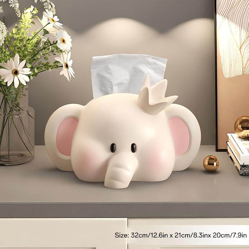 Chic Elephant-Shaped Tissue Box Holder - My Store