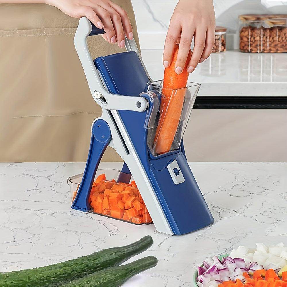 6-in-1 Adjustable Vegetable Chopper with Container - My Store