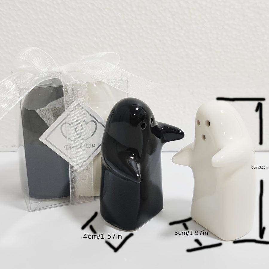 2pcs Ceramic Hugging Salt Shakers Set - My Store