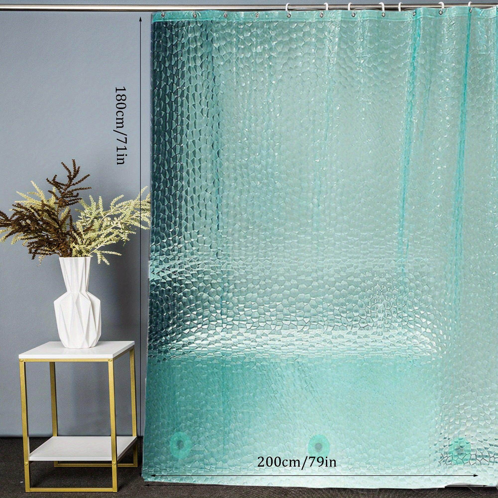 3D Pebble Pattern Waterproof Shower Liner - My Store