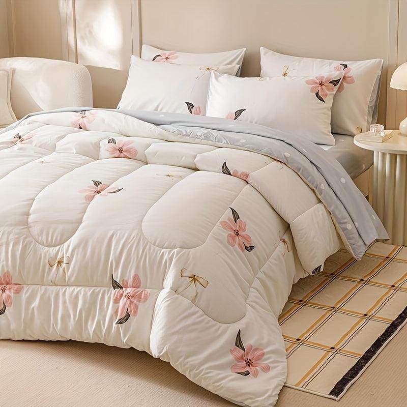 7pcs Fashion Freshness Nature Rural Flowers Quilt Set - My Store