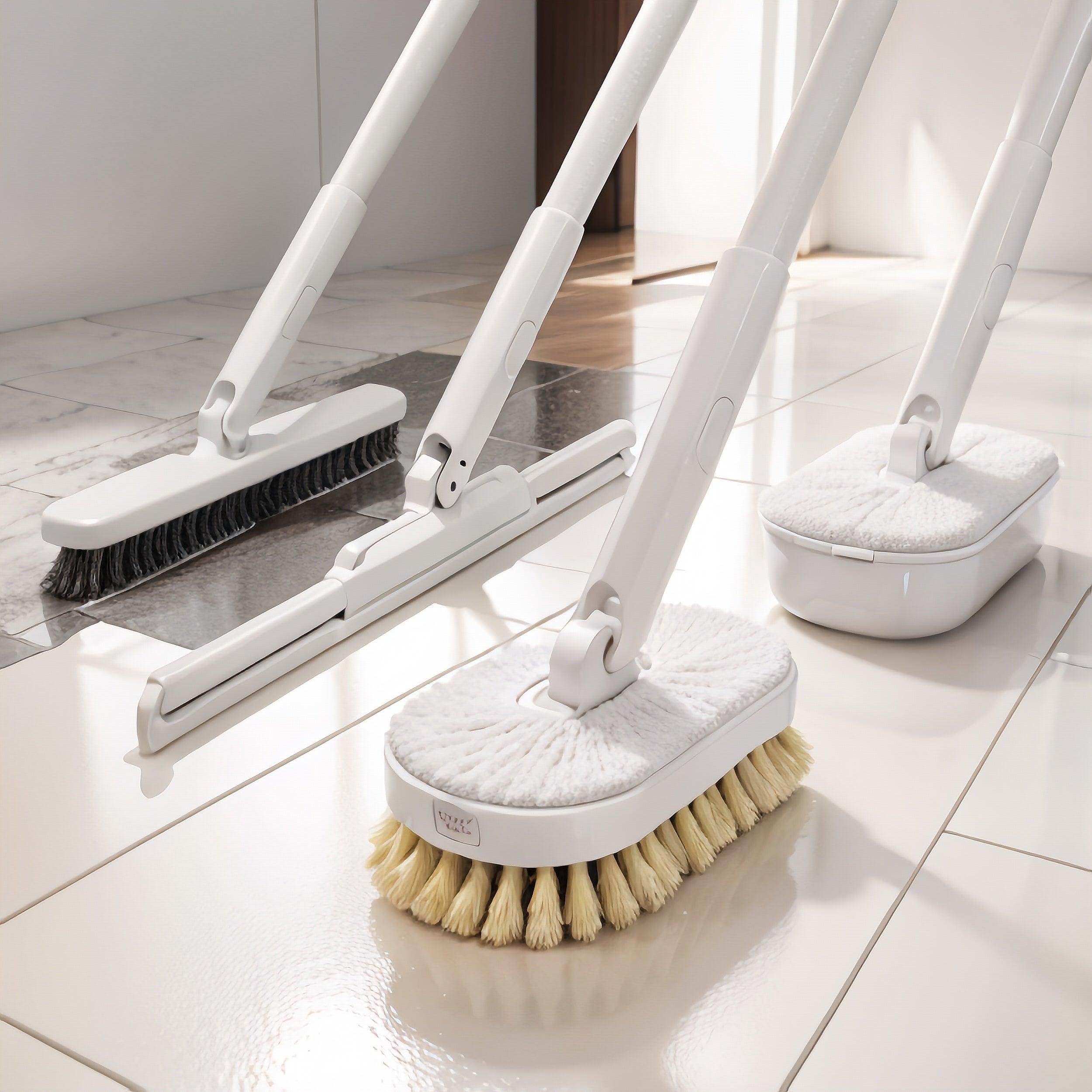 Foldable Shower Scrubber Brush with Extendable Handle - My Store