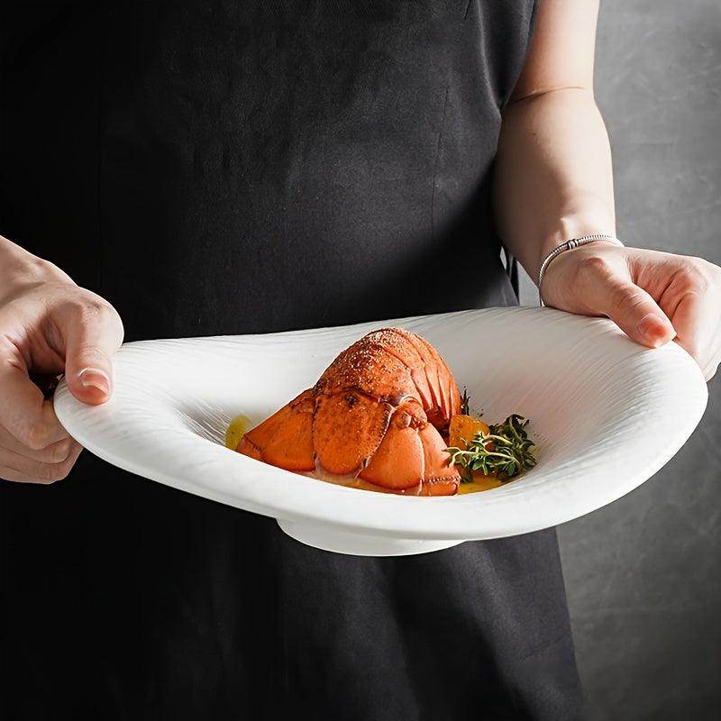 Creative Ceramic Oval Plate - My Store